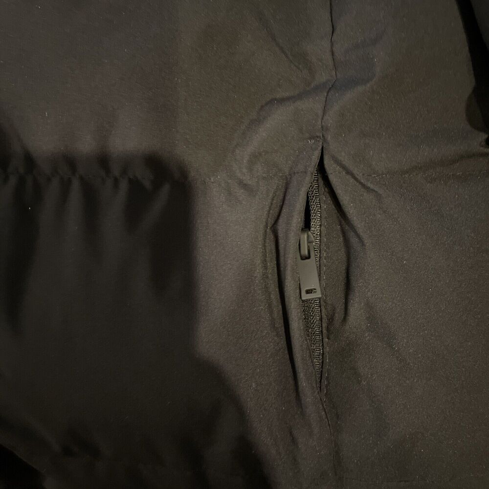 Mercer+Mettle Women's Puffy Parka Coat Puffer Winter Warm Black Medium - Picture 10 of 11
